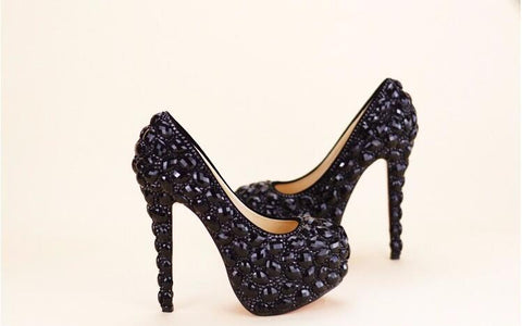 Black Bridal Shoes