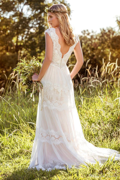 Eyelash Lace Dress, Women's Bohemian Party & Wedding Dresses from