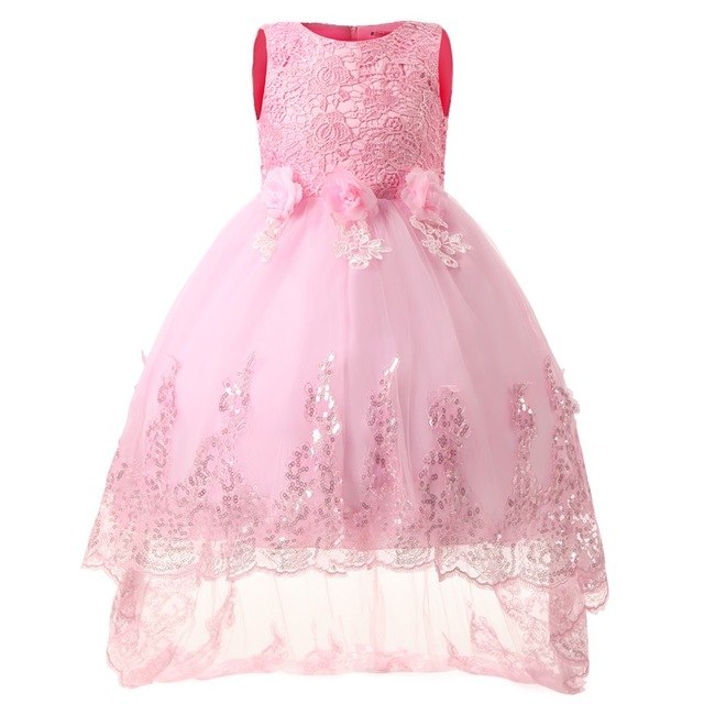 Princess Lace & Tulle Cinderella Style Flower Girl Dress - Available in 3 Colors!