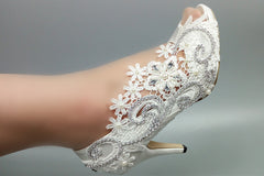 Model 2336 Crystal Elegance Bridal Heels