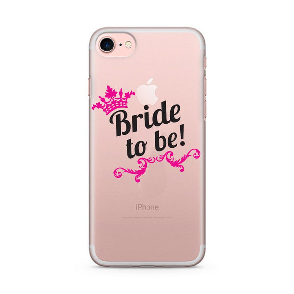 Bride 2 Be Crown Design Phone Case