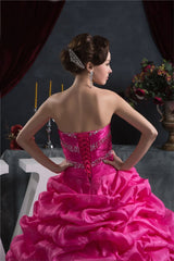 The Casey :: Waves of Tufted Organza & A Hand  Beaded Lace Bodice Corset Back  Quinceanera Ball Gown