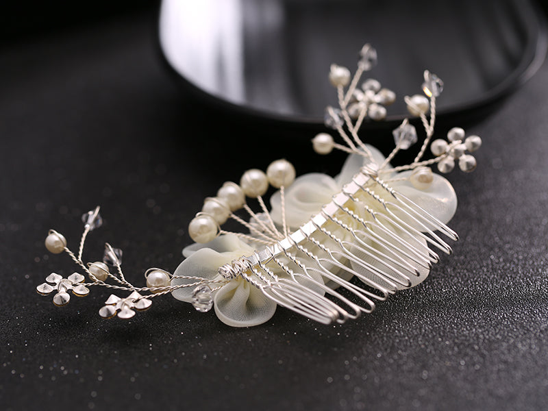 Daisy Garden – Handmade Bridal Comb