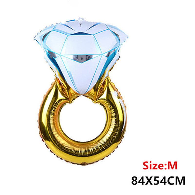 Diamond Ring Balloon - Available in 3 Sizes