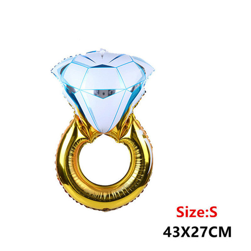 Diamond Ring Balloon - Available in 3 Sizes