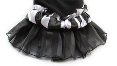Model 249 Black Elegance Formal Doggie Dress