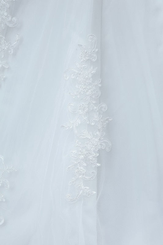 The Francine, Hand Beaded, Lace, Low Back Wedding Dress