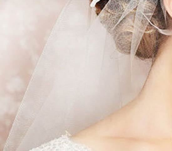 The Gatsby –Antique Lace Vintage Style Bridal Veil