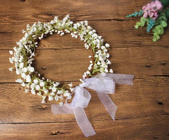 Elegant Handmade Bridal Flower Headwear