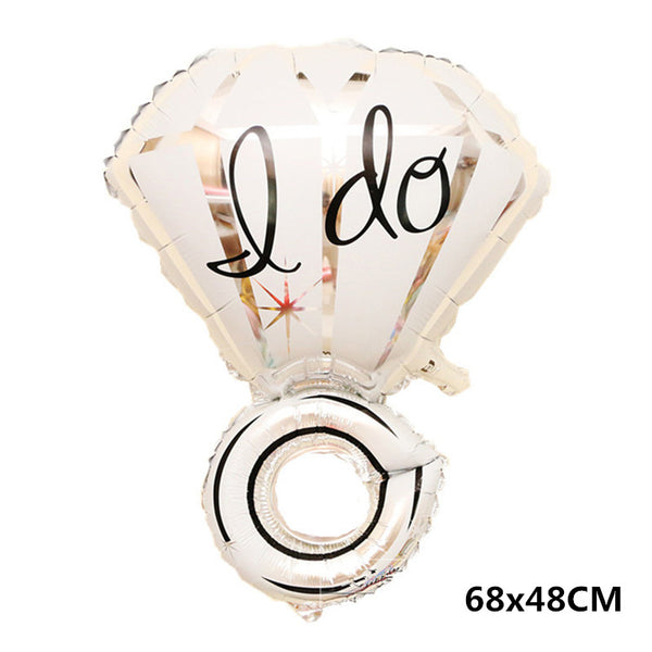 Big Diamond Engagement Ring Balloon - Available in 2 Colors