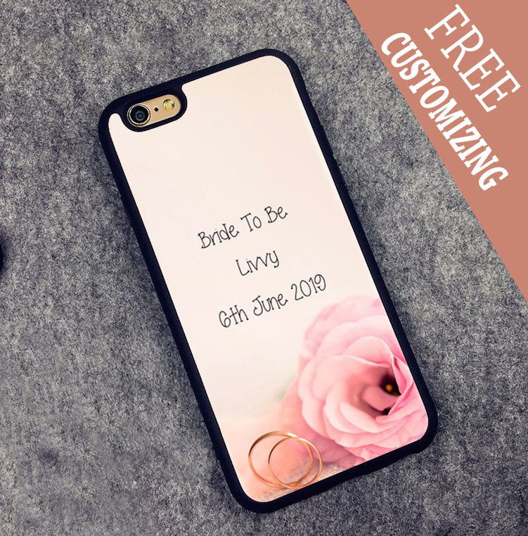 Roses & Rings iPhone Cover with FREE Customizing!