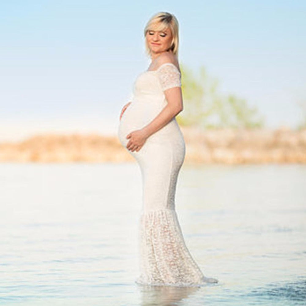 Style 2311 - Maternity Collection - Lace Mermaid Style Wedding Dress