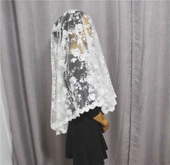 The Viola – Antique Lace Bridal Veil