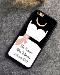 Whimsy Wedding Dress iPhone Cover  with FREE Customizing!