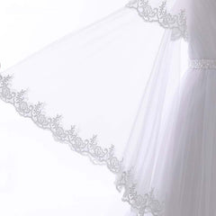 The Zara :: Tulle & Lace Gypsy Sleeve Wedding Dress