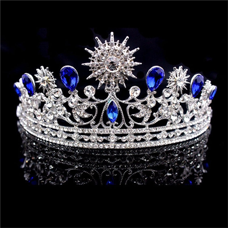 Sapphire Star Bridal Crown