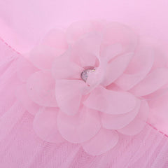 The KiKi - Satin Trimmed Soft Tulle Ball Gown Style Flower Girl Dress - Available in 8 Colors!
