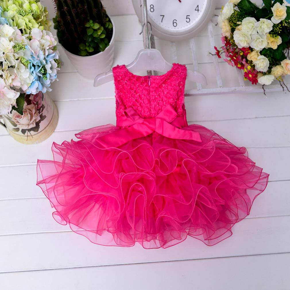 Precious Layered Tutu Flower Girl Dress - Available in 4 Colors